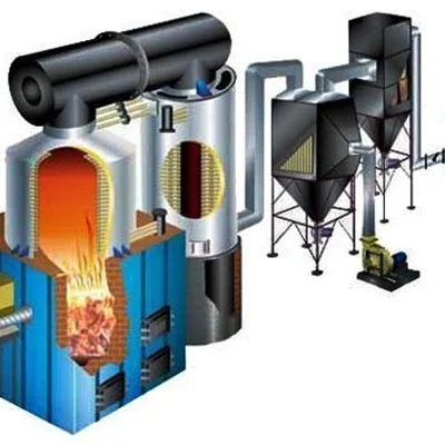 Commercial Automatic Horizontal Thermic Fluid Heater Machine